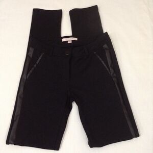 Romeo & Juliet Couture Tuxedo Style Leggins Sz S